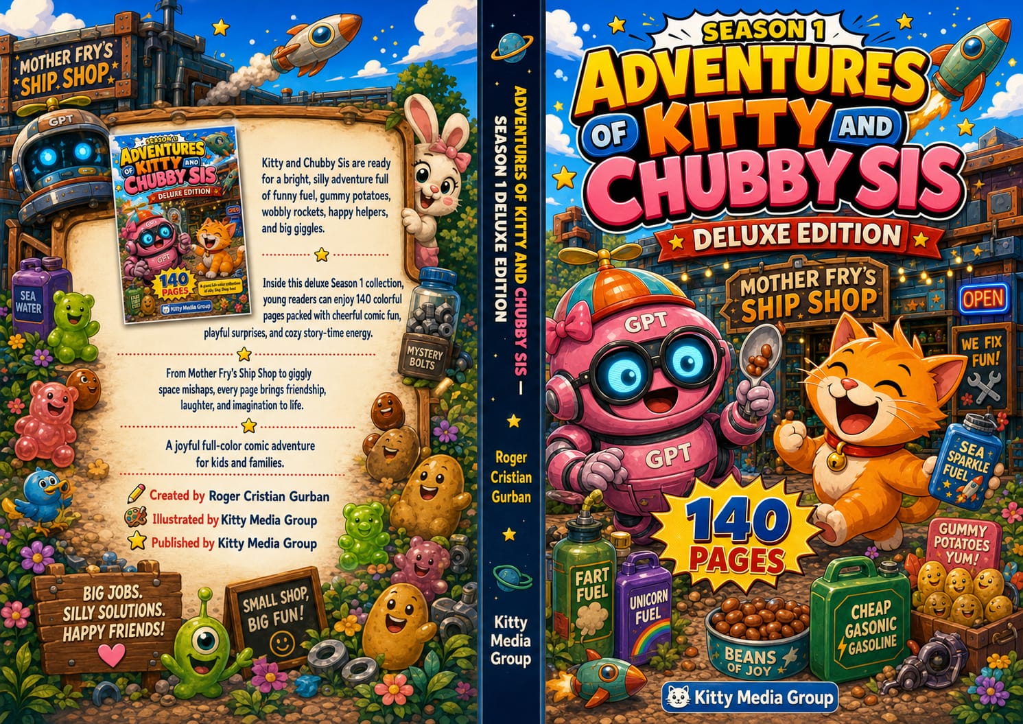 Adventures of Kitty and Chubby Sis cover