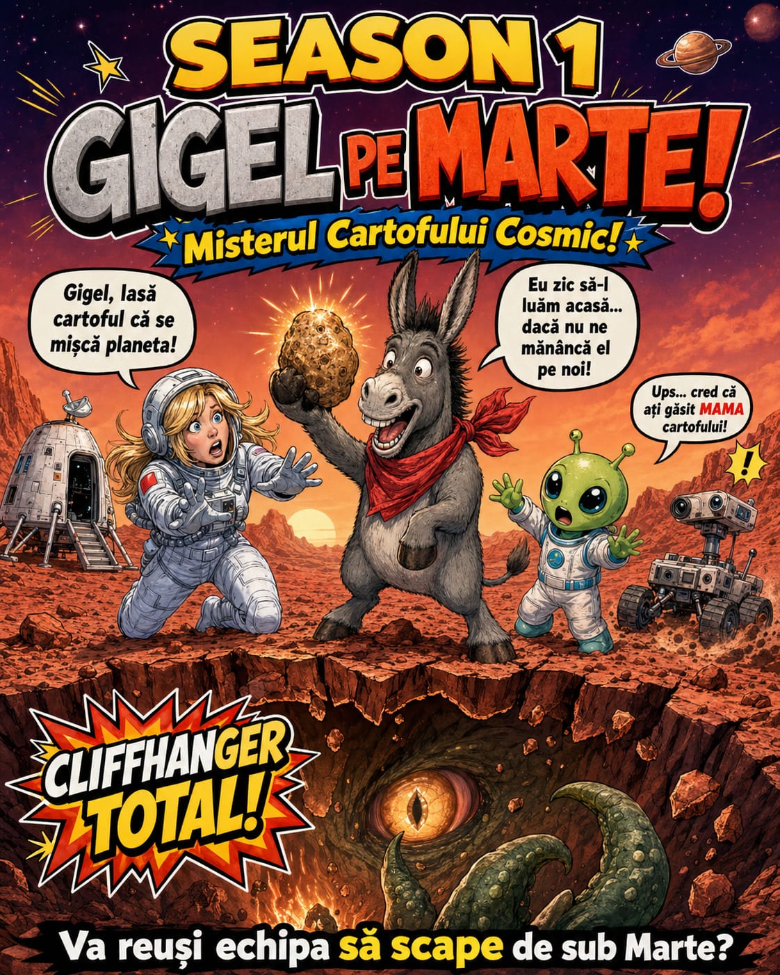 Gigle pe Marte cover